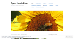 Desktop Screenshot of openhandsfarm.com